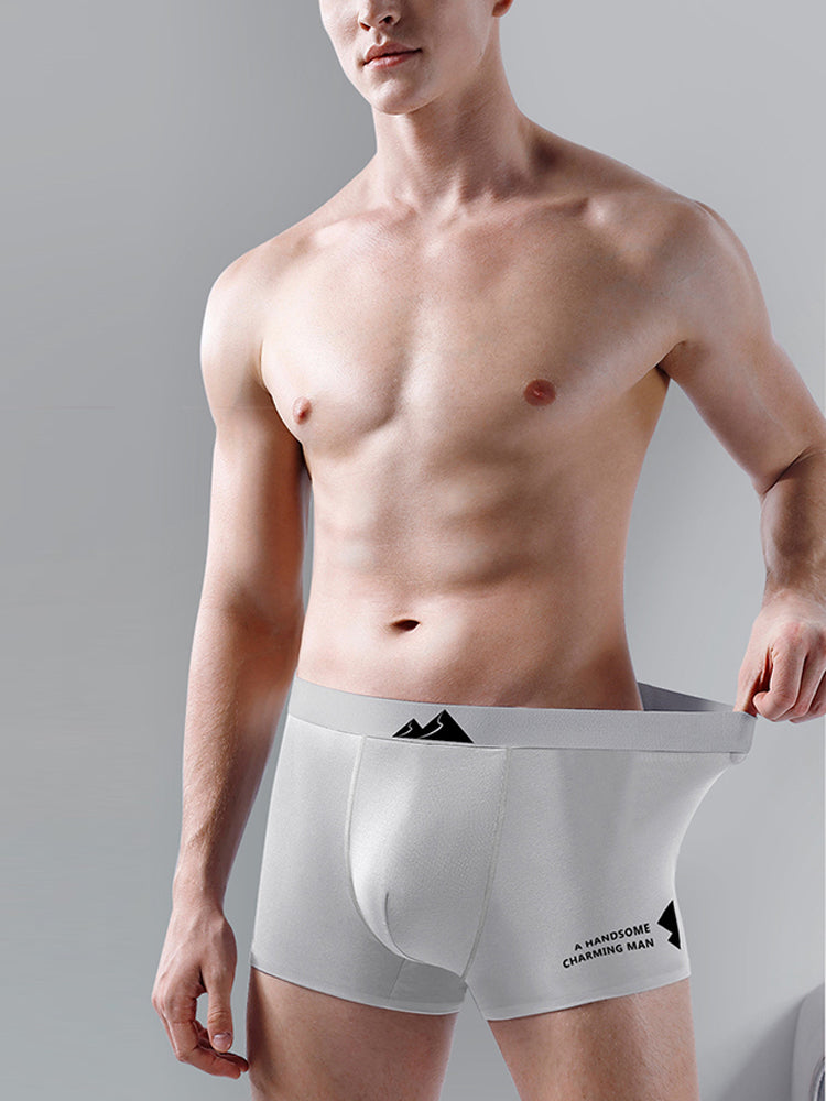 3 Pack Men's Breathable Modal Trunks Underwear