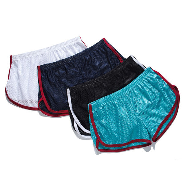 Mens Mesh Loose Breathable Quick Dry Boxers