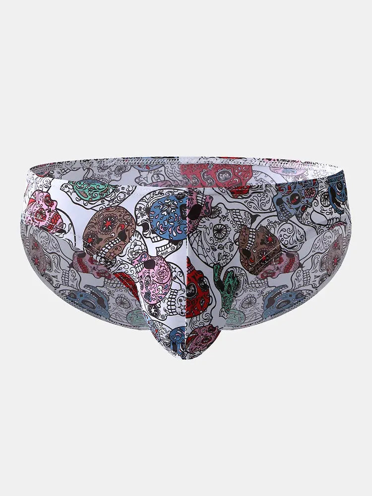 4 Pack Printed Pouch Men's Underwear