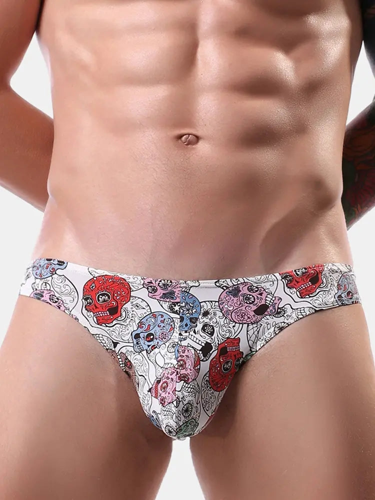 4 Pack Printed Pouch Men's Underwear