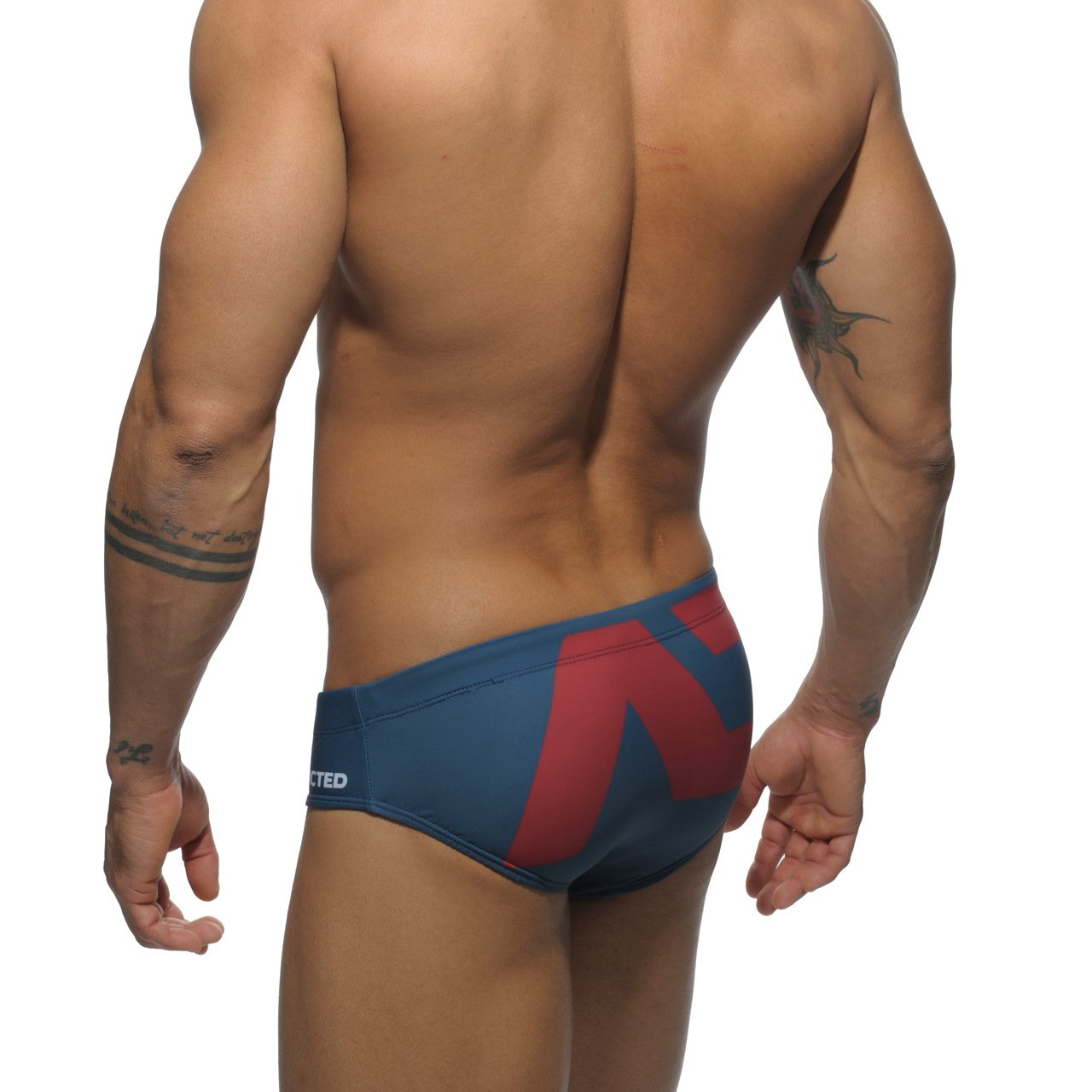 Men's Fashion Summer Printed Swim Shorts Briefs