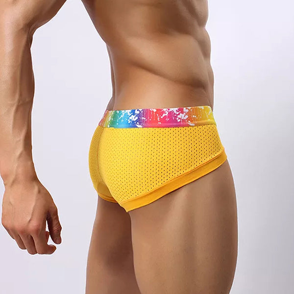 4 Pack Breathable Modal U-convex Pouch Briefs