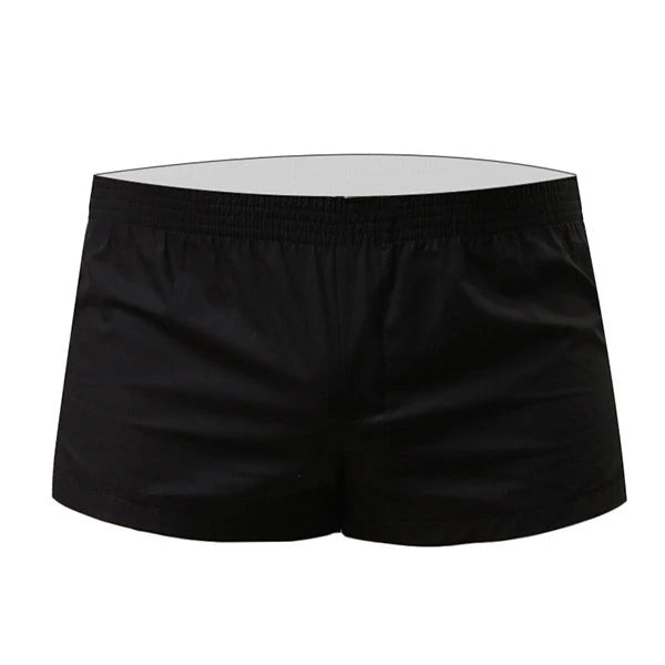 Casual Home Cotton Pouch Breathable Boxer Briefs for Men