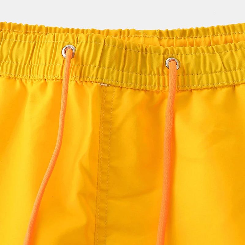 Men Color Changing Heat Reactive Board Shorts