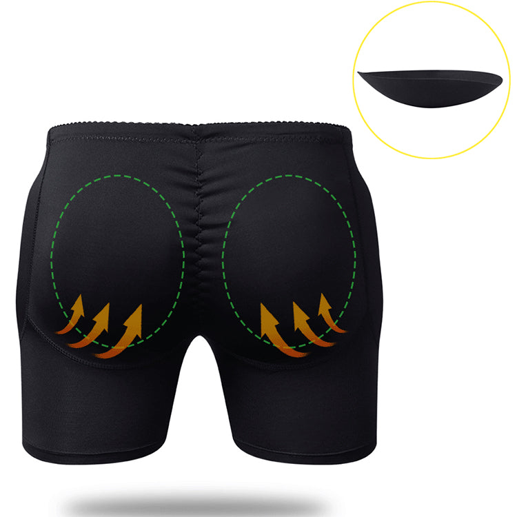 Men‘s Breathable Butt Lift Underwear BodyBuilding Boxer