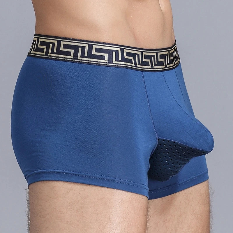 4 Pack Separate Ball Breathable Trunks