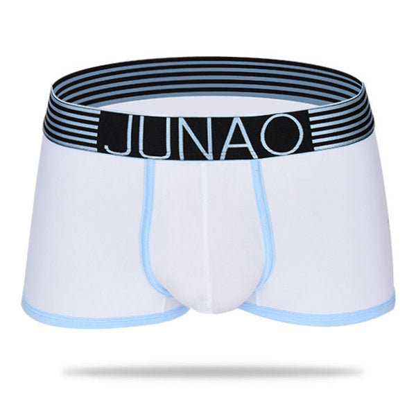 Sexy Ice Silk Patchwork Seamless Breathable Underwear