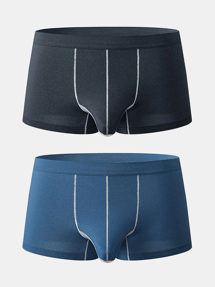 2 Pack Bulge Enhance Cooling Men's Trunk