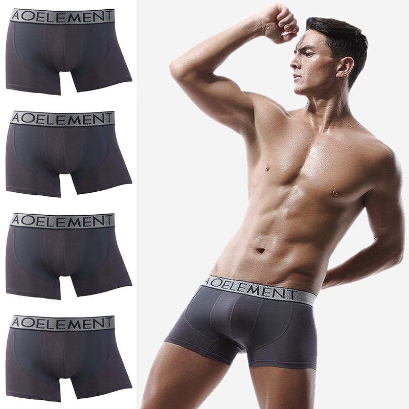 4 Pack Soft Modal Support Pouch Men's Underwear