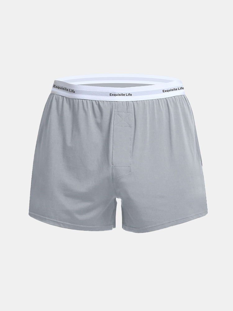 Men's Comfy Modal Home Boxer Shorts