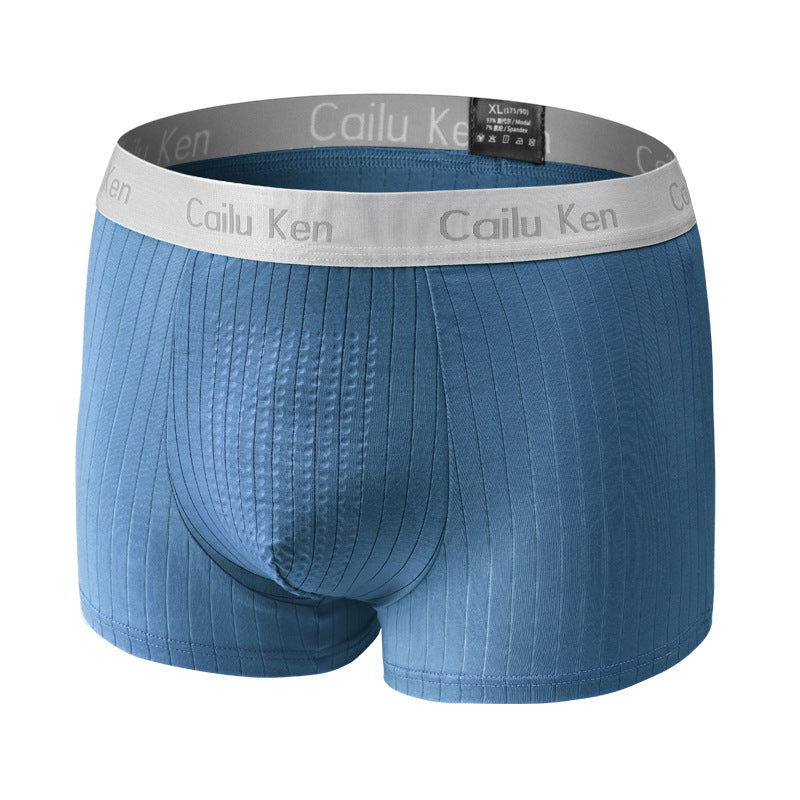 Men's Casual Modal Solid Boxer Briefs