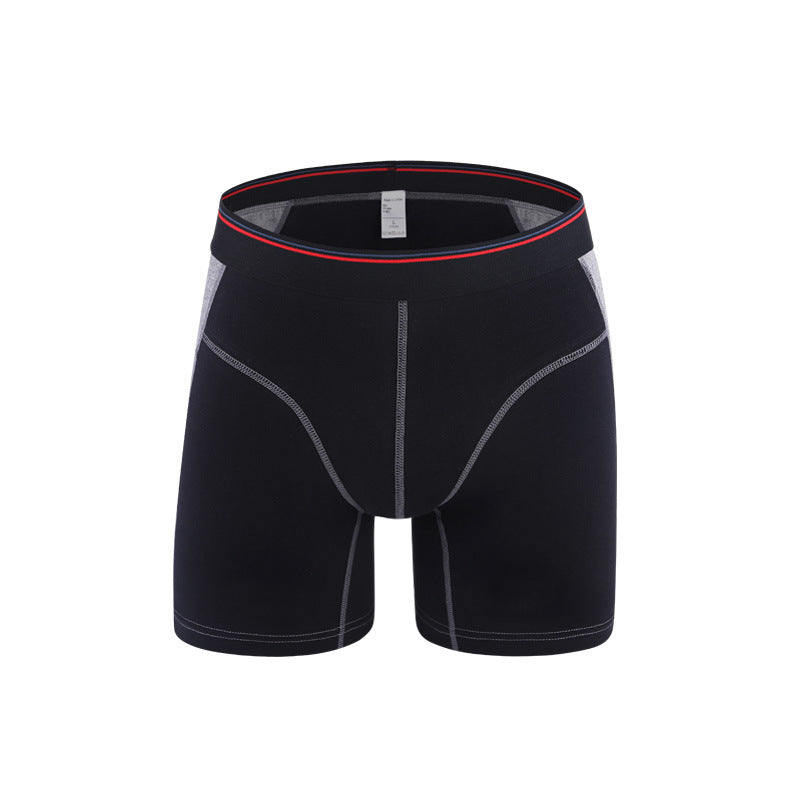 Men's Cotton Athletic Running Boxer Briefs