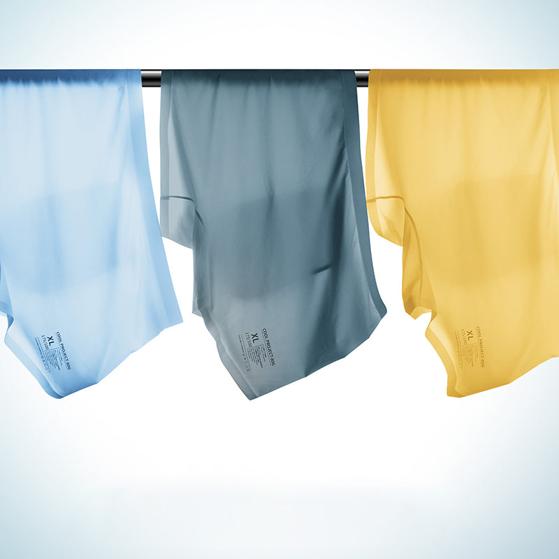 Men's Ultra-thin Soft Ice Silk Trunks