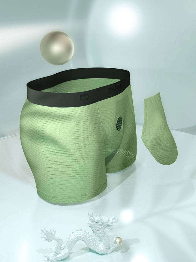 Men's Cooling Separate Pouch Boxer Briefs