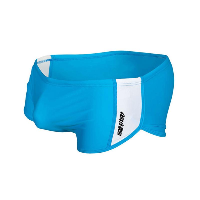 Men's Quick Dry Drawstring Breathable Swim Trunks