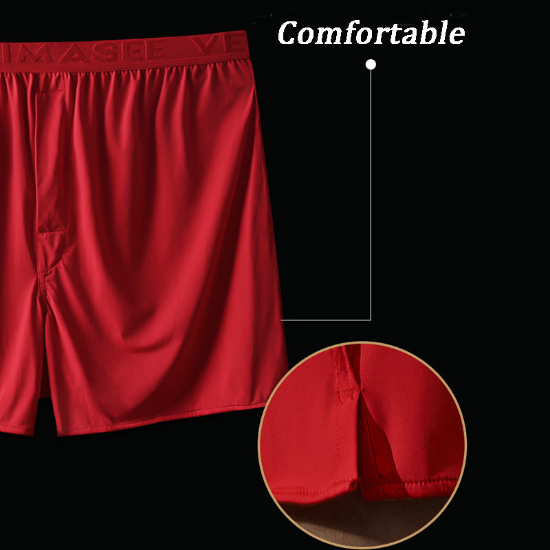 Men's Ice Silk Arrow Pants Breathable Boxers