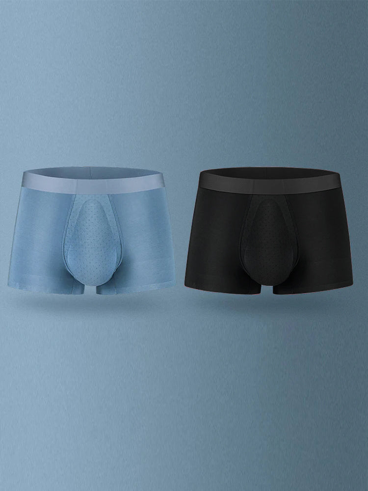 Mens Organic Latex Support Pouch Trunks