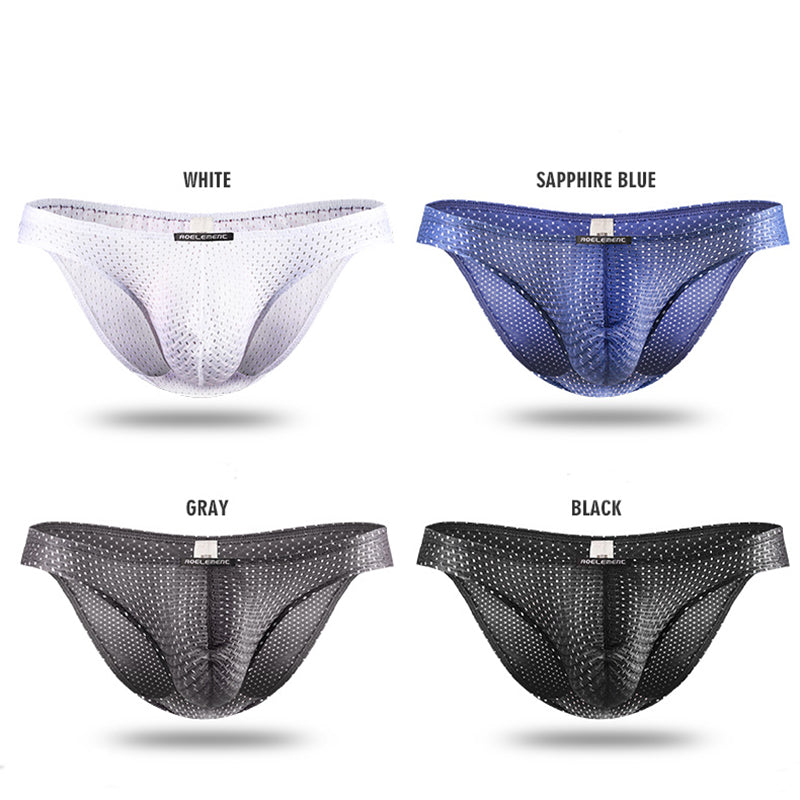 Men's Mesh Ice Silk Breathable Briefs