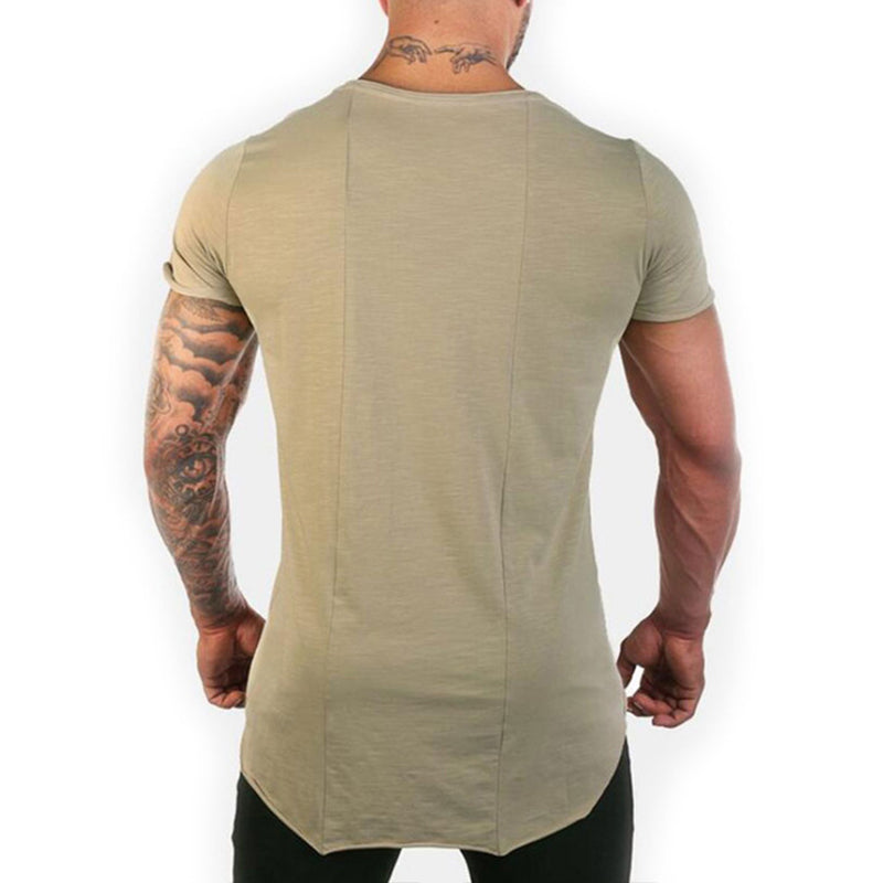 Mens Summer Breathable Fitness T-Shirts