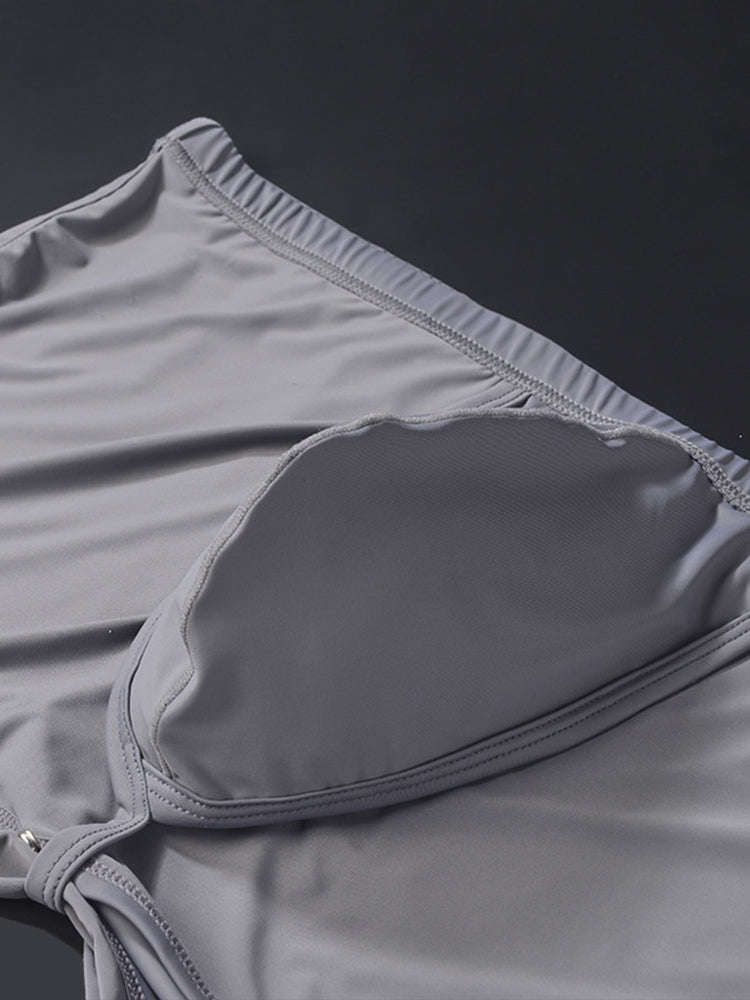 Men's Detachable Ice Silk Underwear Home Pants