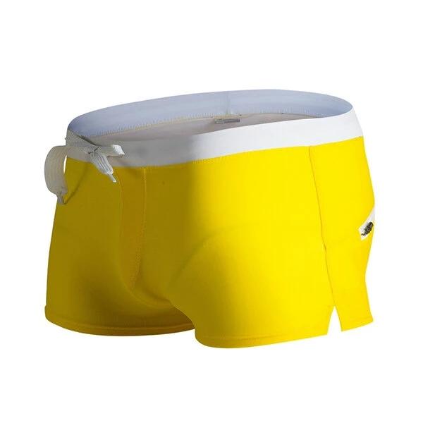 Men's Quick Drying Drawstring Swim Trunks
