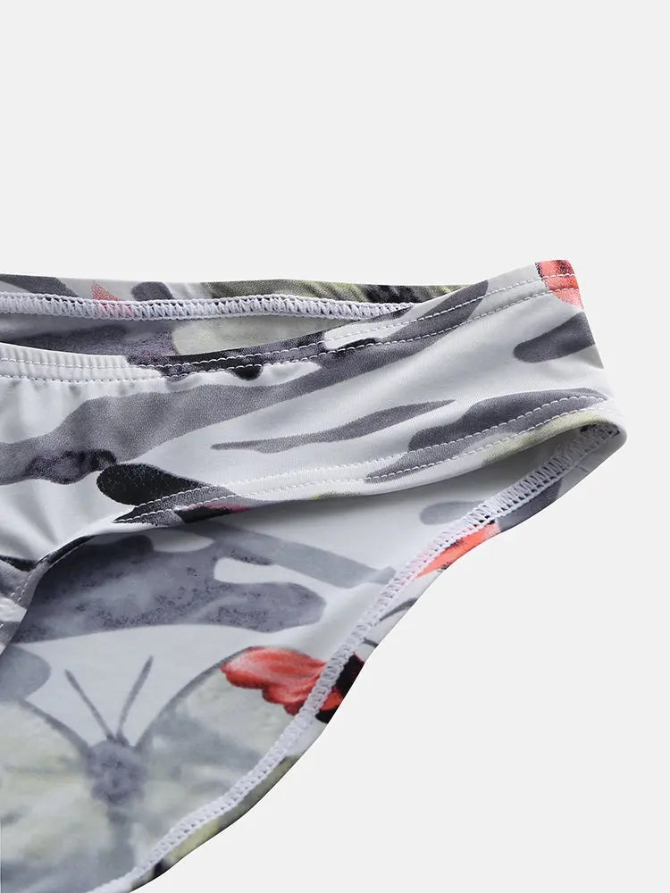 4 Pack Printed Pouch Men's Underwear