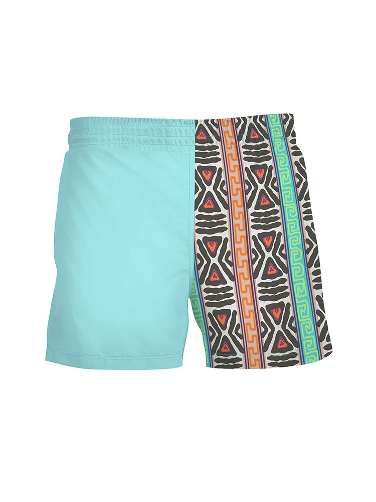 Mens Summer Printed Breathable Board Shorts