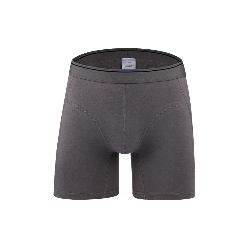 Men's Cotton Athletic Running Boxer Briefs