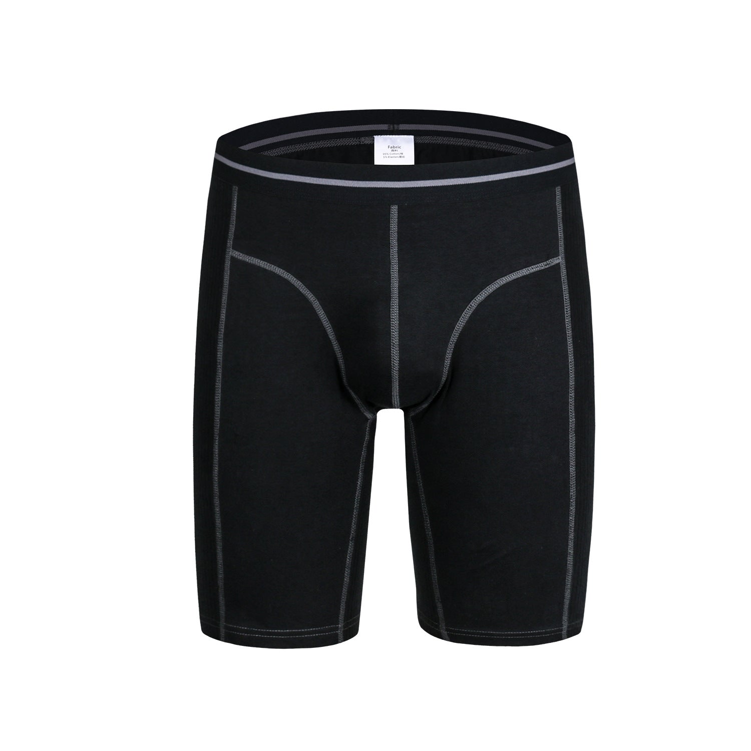 Men's Sports Boxer Brief Fly Front with Pouch