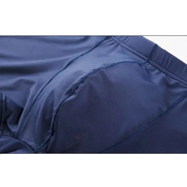 Thin Breathable Ice Silk U Convex Boxers for Men