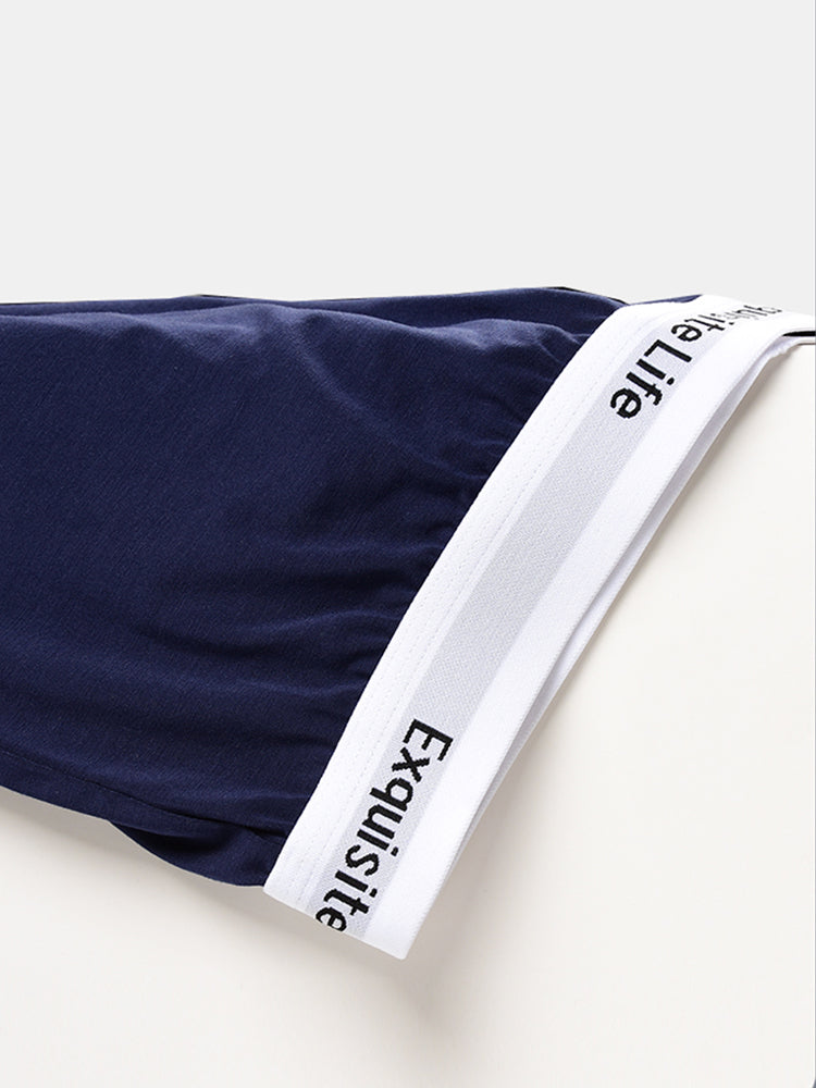 Men's Comfy Modal Home Boxer Shorts