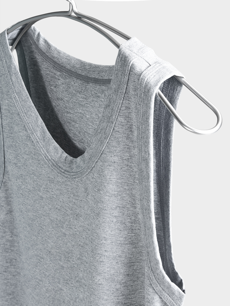 Men's Cotton Moisture Wicking Soft Tanks