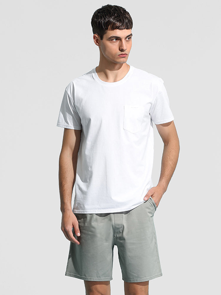 Men's Loungewear Cotton Sleep Shorts