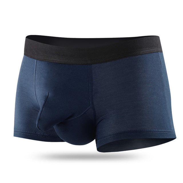 Men's Modal Elephant Separate Pouch Boxer Briefs