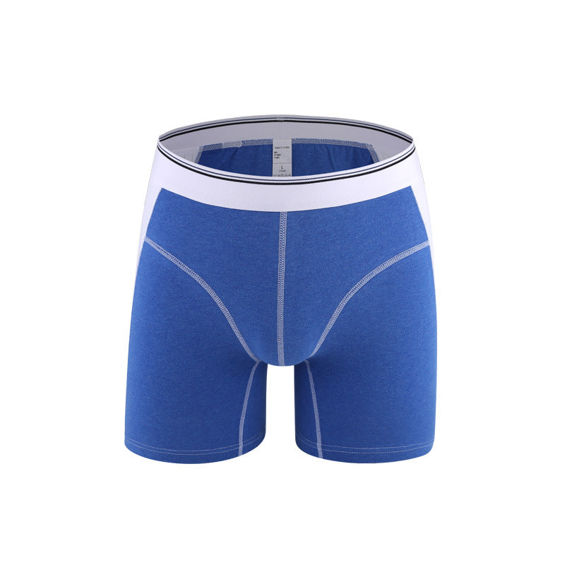 Men's Cotton Athletic Running Boxer Briefs