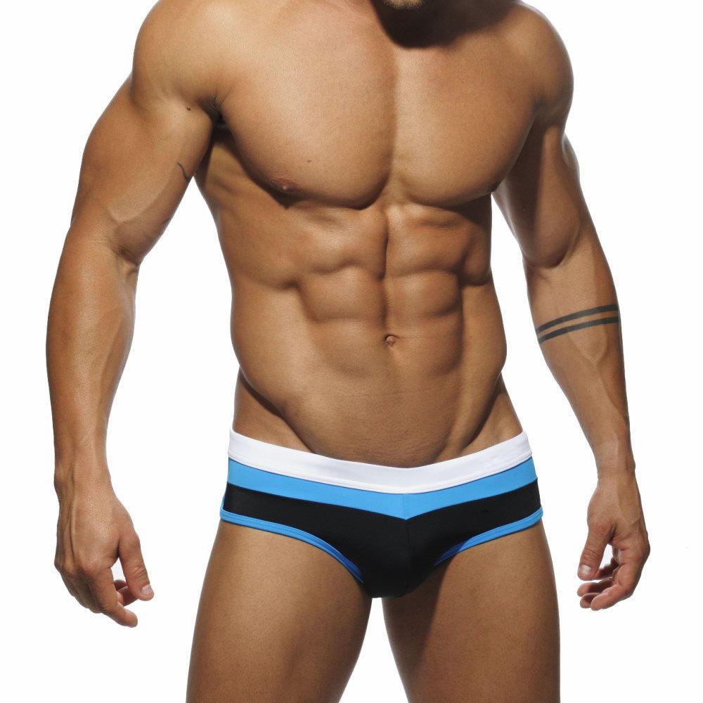 Men's Fashion Summer Printed Swim Shorts Briefs
