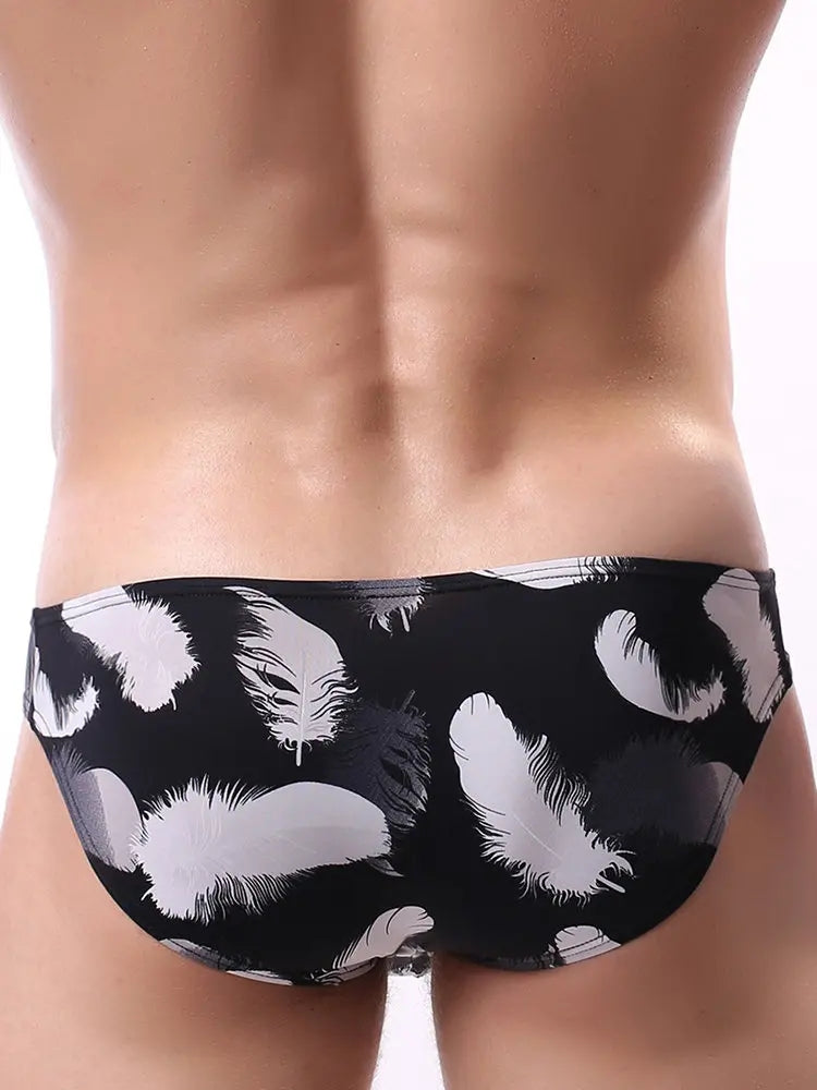 4 Pack Printed Pouch Men's Underwear