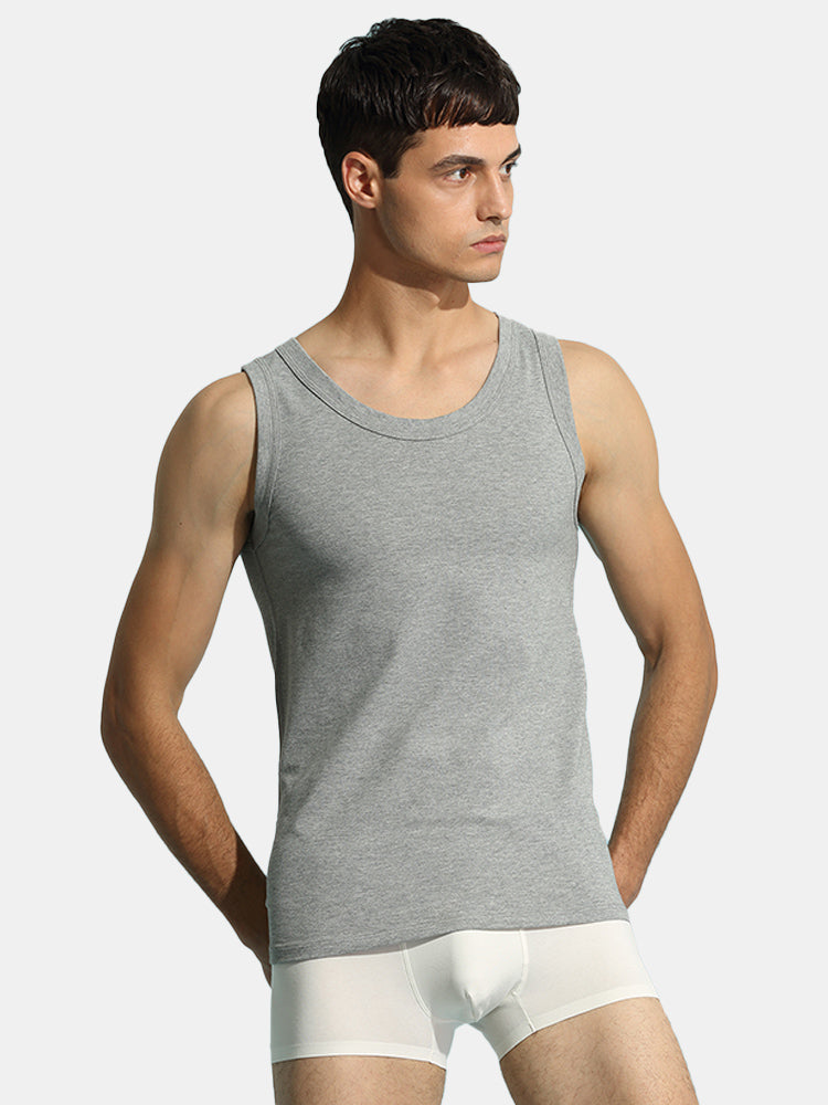 Men's Cotton Moisture Wicking Soft Tanks