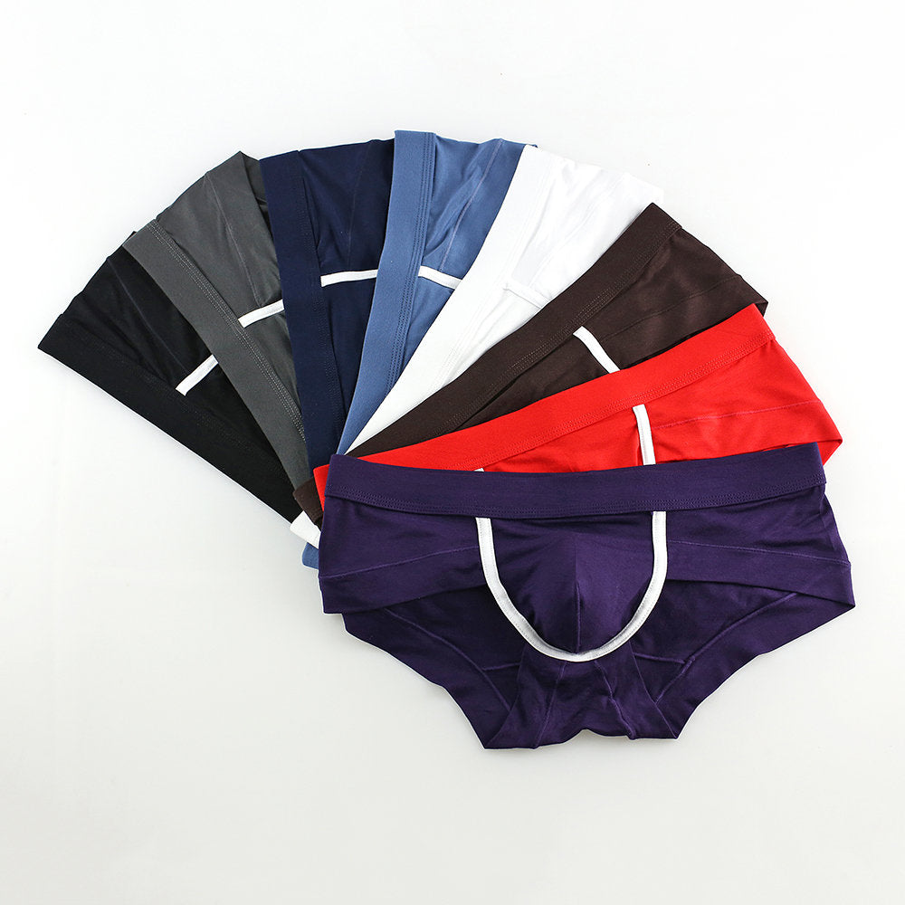 Modal Breathable Underwear U Convex Pouch Briefs