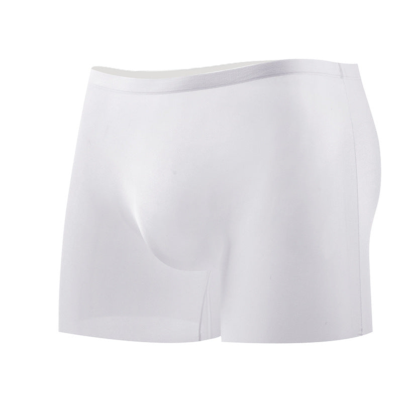 Transparent Ice Silk Seamless Men's Trunk