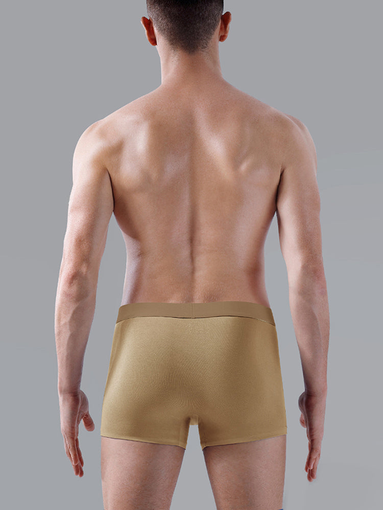 3 Pack Men's Breathable Modal Trunks Underwear