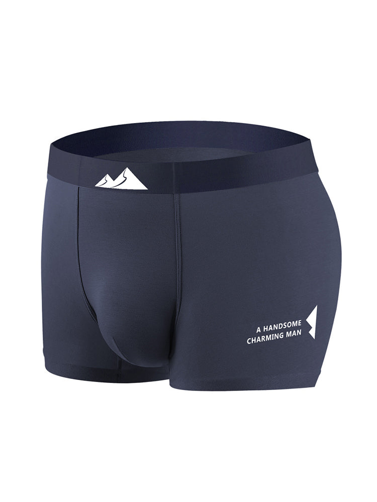 3 Pack Men's Breathable Modal Trunks Underwear