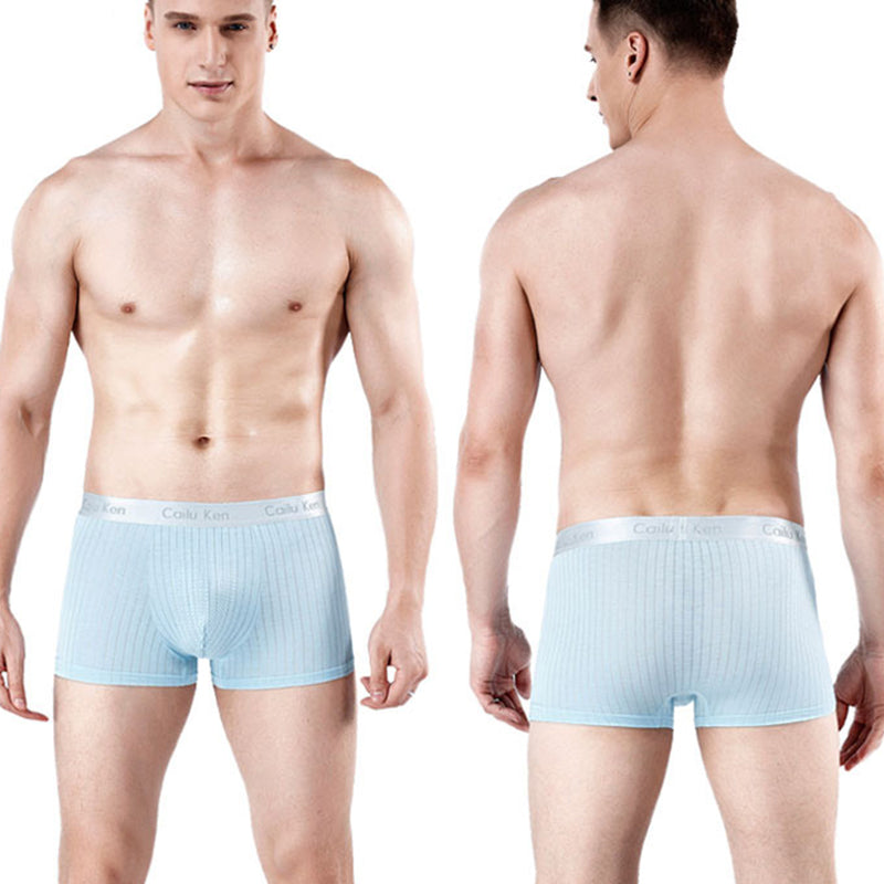 Men's Casual Modal Solid Boxer Briefs