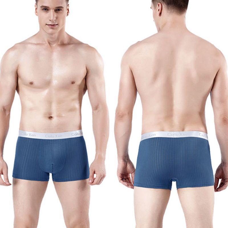 Men's Casual Modal Solid Boxer Briefs