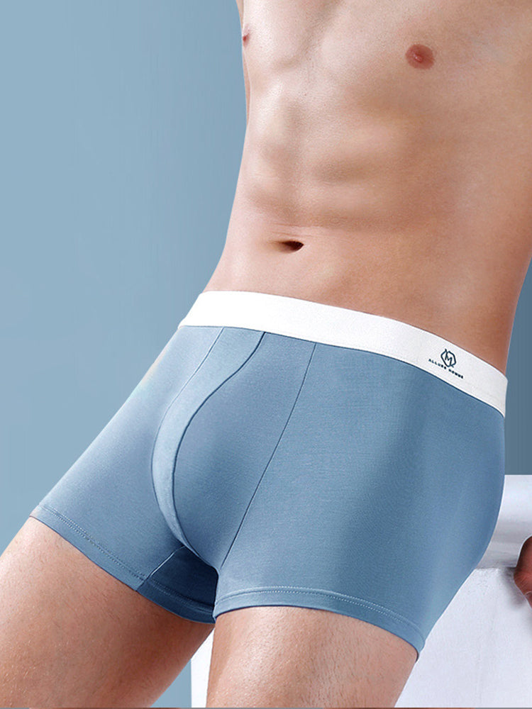 3 Pack Men's Traceless Breathable Modal Trunks