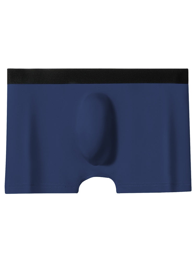 7 Pack Ball Support Ice Silk Seamless Men's Trunks