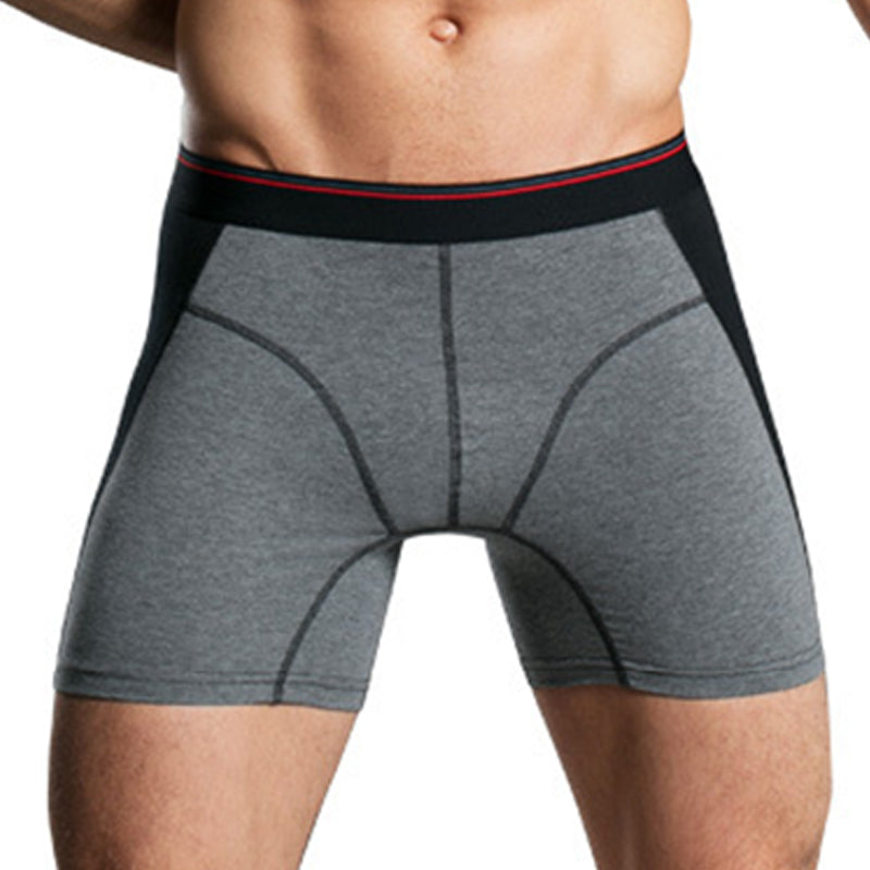 Men's Cotton Athletic Running Boxer Briefs