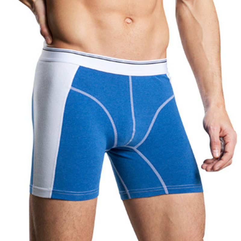 Men's Cotton Athletic Running Boxer Briefs