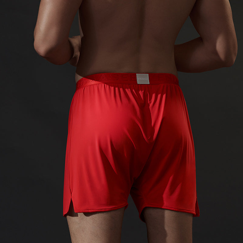 Men's Ice Silk Arrow Pants Breathable Boxers