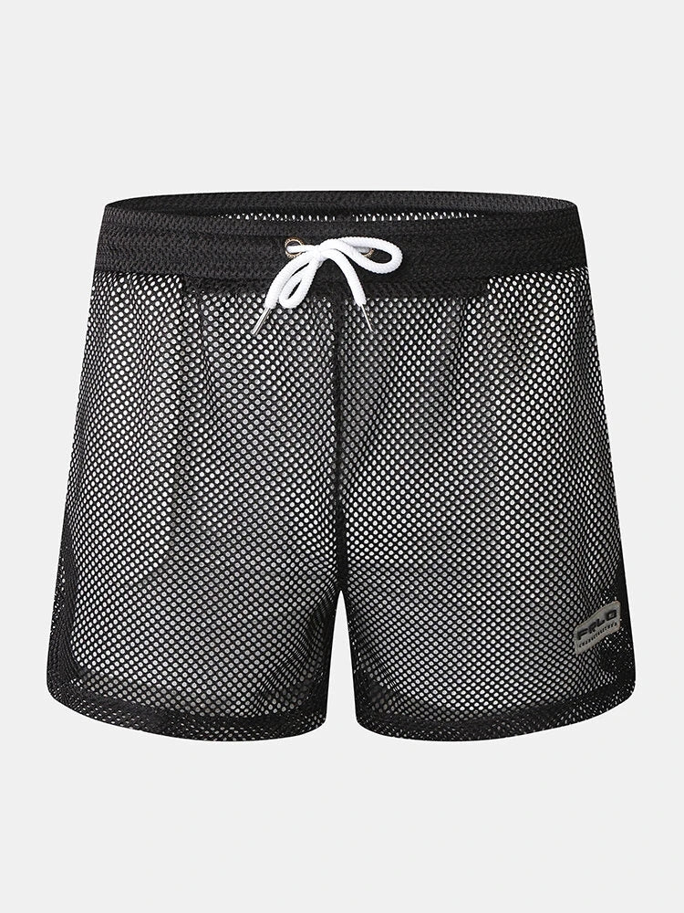 Mens see thru board shorts 2025